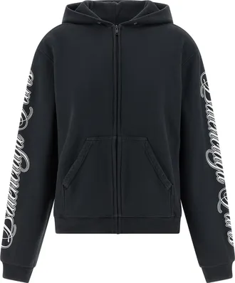 Balenciaga Black Cotton Womens Sweatshirt