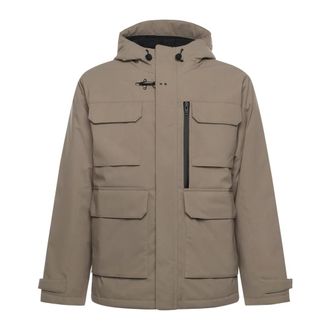 Fay Light Jackets, male, Brown, Size: 2XL Light Jackets