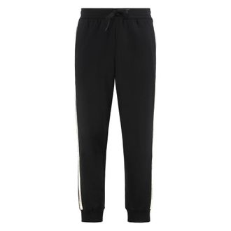 Emporio Armani Sweatpants, male, Black, 2XL, Track Trousers in Cotton