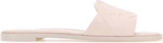 Alexander McQueen Casual Instap Schoenen - Dames - Sandalen - Roze - 36 1/2 EU - Leer - Schoenen