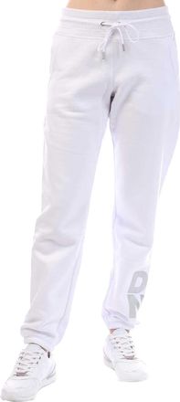 DKNY Dames/Dames Joggingbroek met Folie Logo (Wit)