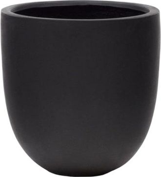 K Home In-/Outdoor Blumentopf Aigovo ø 54 x 57 cm, Zement Schwarz