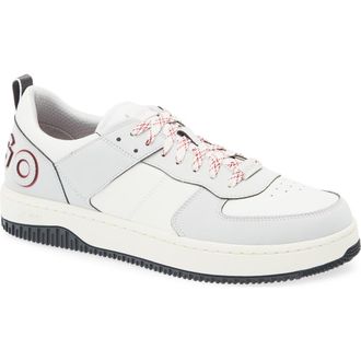 BOSS Kilian Tennis Sneaker in Open Grey at Nordstrom Rack, Size 10Us / 9Uk