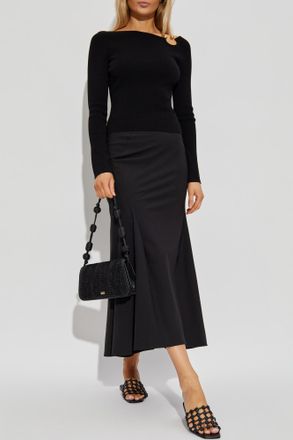 Cult Gaia Top Iris, Womens, Black