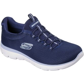 Skechers Summits Zomer Blush Textiel Dames Navy Sneakers