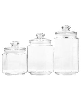 10 Strawberry Street Set Of 3 Alcott Canisters