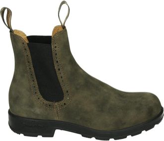 Blundstone Sportieve Mid Dames Schoenen Bruin Nubuck - Dames - Chelseaboots - Bruin - 37 1/2 EU - Leer - Schoenen