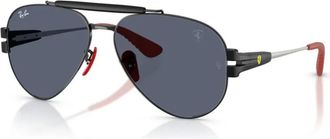 Ray-Ban unisex, Accessoires, Zwart, Maat: 58 MM