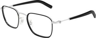 Montblanc Optical Frame - Heren - Brillen - Grijs - 50 MM - Accessoires