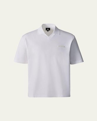 Mackage Mens Marco Mercerized Polo Shirt