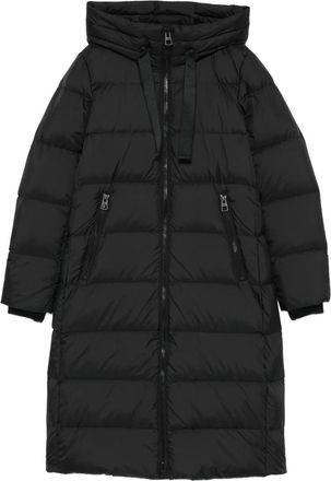 Marc O'Polo Jas met capuchon - Zwart