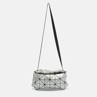 Issey Miyake Bao Bao Carton Grey Pvc Shoulder Bag