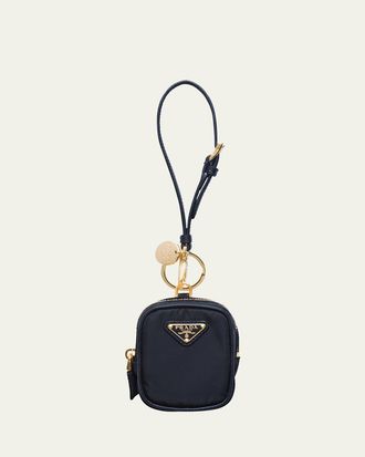 Prada Re-Edition 1978 Nylon Keychain Pouch