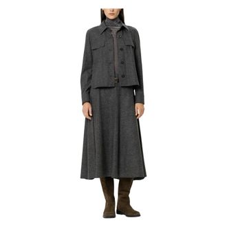 Luisa Cerano Falda Punto Milano - Skirts - Mujer - Gris - XL