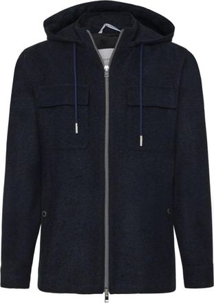 Baldessarini Zip-through Sweatshirt - Heren - Vesten met rits - Blauw - M - Hoodies & sweatvesten