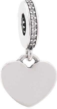 Pandora Ladies Engravable Heart Tag Dangle Charm