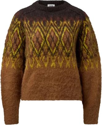 Drykorn Ginnifer Pullover - Dames - Truien - Bruin - Maat: L Wol