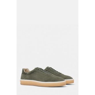 Scarosso Mattia Sneakers in Olive Green - Suede at Nordstrom, Size 42.5