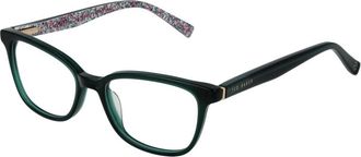 Ted Baker Green Plastic Glasses Womens (Frames)