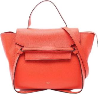 Celine Pre-owned Belt Bag Mini Leren Handtas - Dames - Vintage Heuptassen - Rood - ONE Size - Leer - Vintage