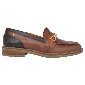 Pikolinos Bruine Dames Loafer - Hoogwaardig leer - Dames - Loafers - Bruin - 36 EU - Leer - Schoenen
