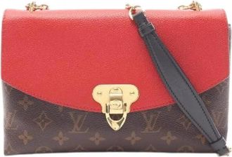 Louis Vuitton Pre-owned Saint Placide Monogram Cerise Schoudertas - Dames - Vintage Schoudertas - Veelkleurig - ONE Size - Leer - Vintage