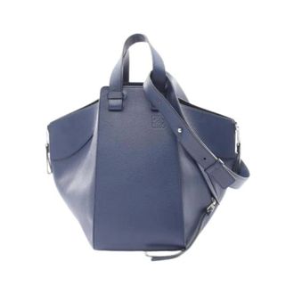 Loewe Pre-owned Handbags, female, Blue, Size: ONE SIZE Pre-owned Hammock Handbag
