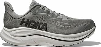 Hoka One One Mens Clifton 10 Running Shoes In Galactic Grey/asteroid
