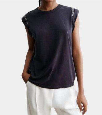 Rachel Comey Miles Tee In Black
