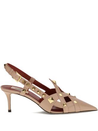 Valentino Garavani studded pumps - Neutrals
