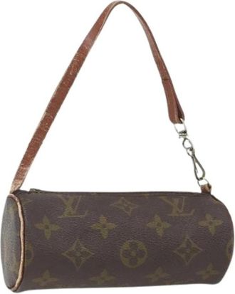 Louis Vuitton Pre-owned Mini Pouch - Dames - Vintage Mini Tas - Bruin - ONE Size - Vintage