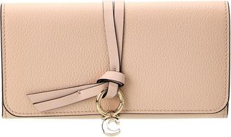 Chlo&eacute; Alphabet Leather Continental Wallet