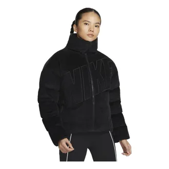 Nike (WMNS) Nike Sportswear Essential Therma-FIT Oversize Corduroy Down Jacket Black FD8214-010