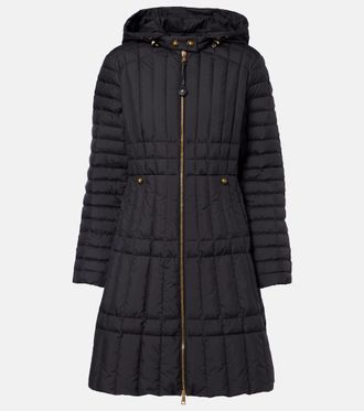 Moncler Menthelong quilted down coat