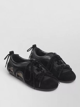 Simone Rocha cut out ballerina grip trainer sneaker