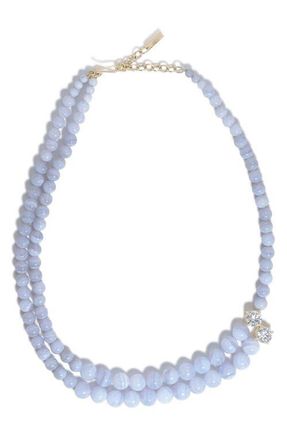 Completedworks Light of the Past Beaded Necklace in Blue at Nordstrom