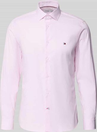 Tommy Hilfiger Tailored Slim Fit Businesshemd aus Baumwoll-Mix in Rosa, Gr&ouml;&szlig;e 38