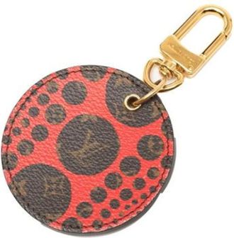 Louis Vuitton Pre-owned Accessories, female, Red, Size: ONE SIZE Pre-owned Canvas Key Holder