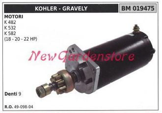 Kohler Kohler Tractor Cortac&eacute;sped Cortac&eacute;sped K 482 019475 Motor De Arranque