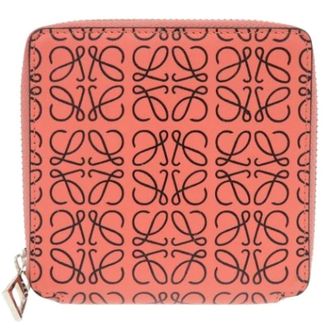 Loewe Pre-owned Wallets, female, Pink, Size: ONE SIZE Pre-owned Bi-fold Wallet
