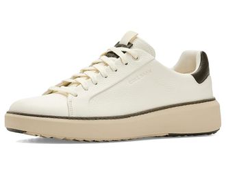 Cole Haan GrandPro Topspin Golf Mens Lace-up Boots Ivory Wp/Deep Olive/Light Sesame : 10.5 D - Medium, Leather
