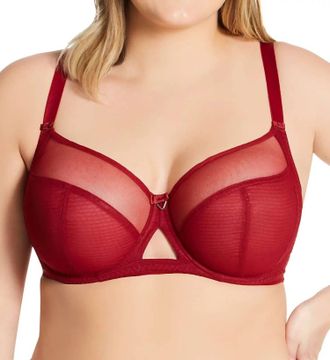 Curvy Kate Victory Balcony Bra In Claret