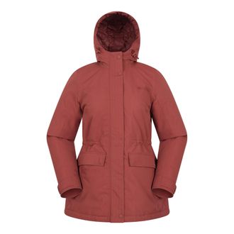 Mountain Warehouse Dames Maple Waterdichte Gewatteerde Jas (Roest)