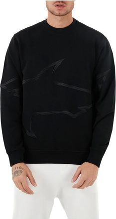 Paul & Shark Hoodies & sweatvesten, Heren, Zwart, 2Xl, Katoen, Heren Sweatshirt