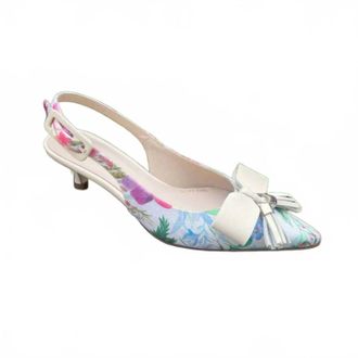 Pedro Ant&oacute;n Womens 1211 Kitten Heel In Floral