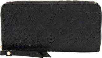 Louis Vuitton Monogram Empreinte Zippy Wallet (Authentic Pre-Loved)