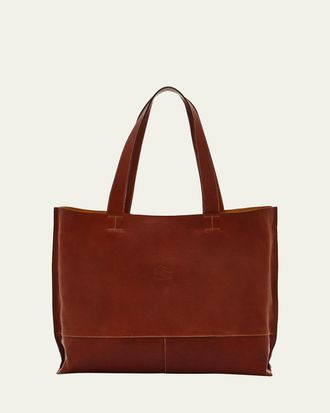IL BISONTE Valentina Vachetta Leather Tote Bag