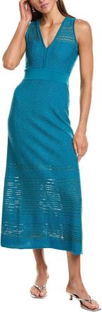 M Missoni Abito Lungo Wool-Blend Midi Dress