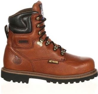 Georgia Boot Hammer Internal Metatarsal Steel Toe Work Boot in Briar Brown at Nordstrom, Size 11.5