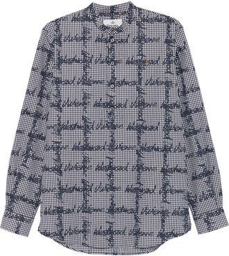 Vivienne Westwood Black Gingham Check Shirt